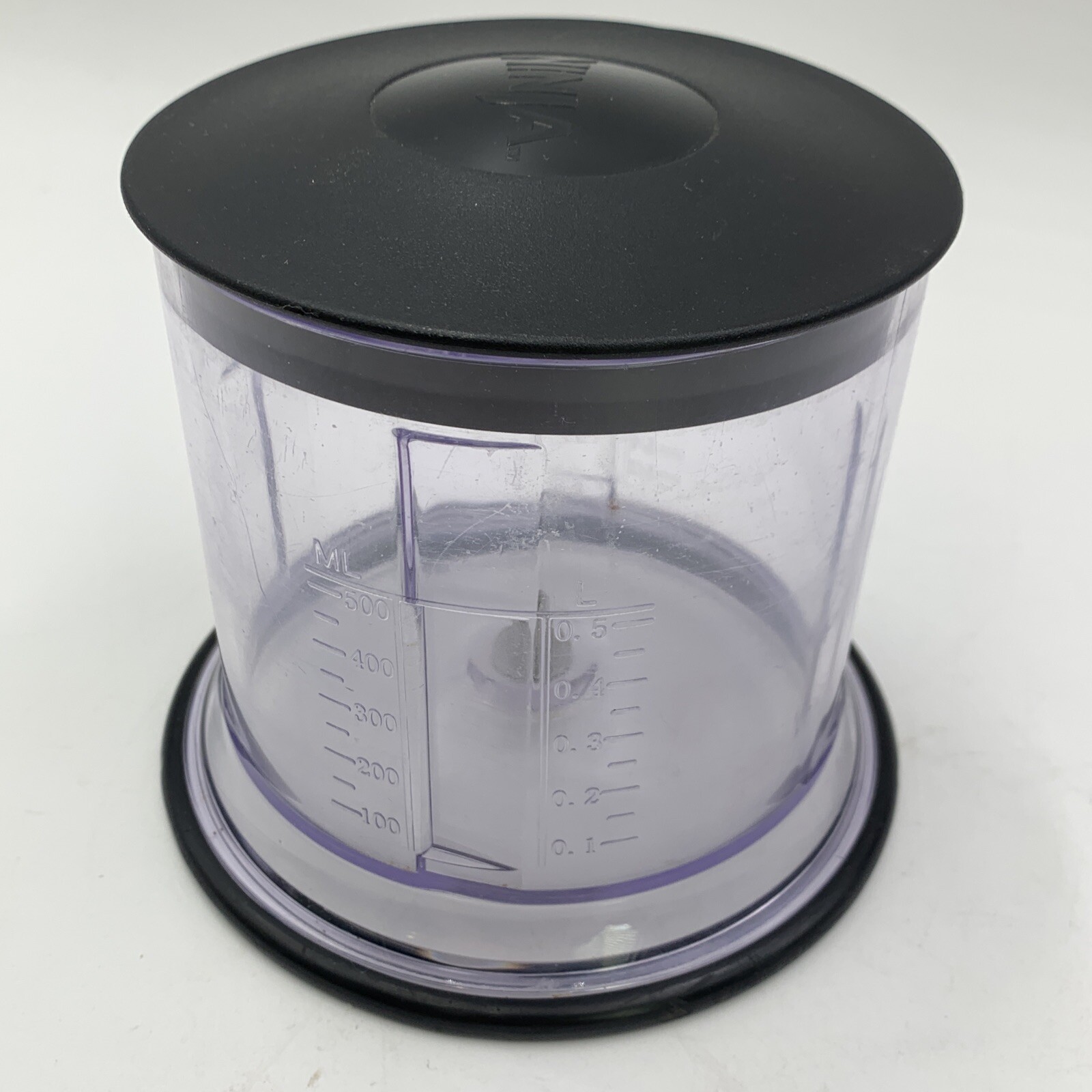 Ninja Food Processor Master Prep 16 oz 2 Cup Replacement Bowl w/Top, No Blade