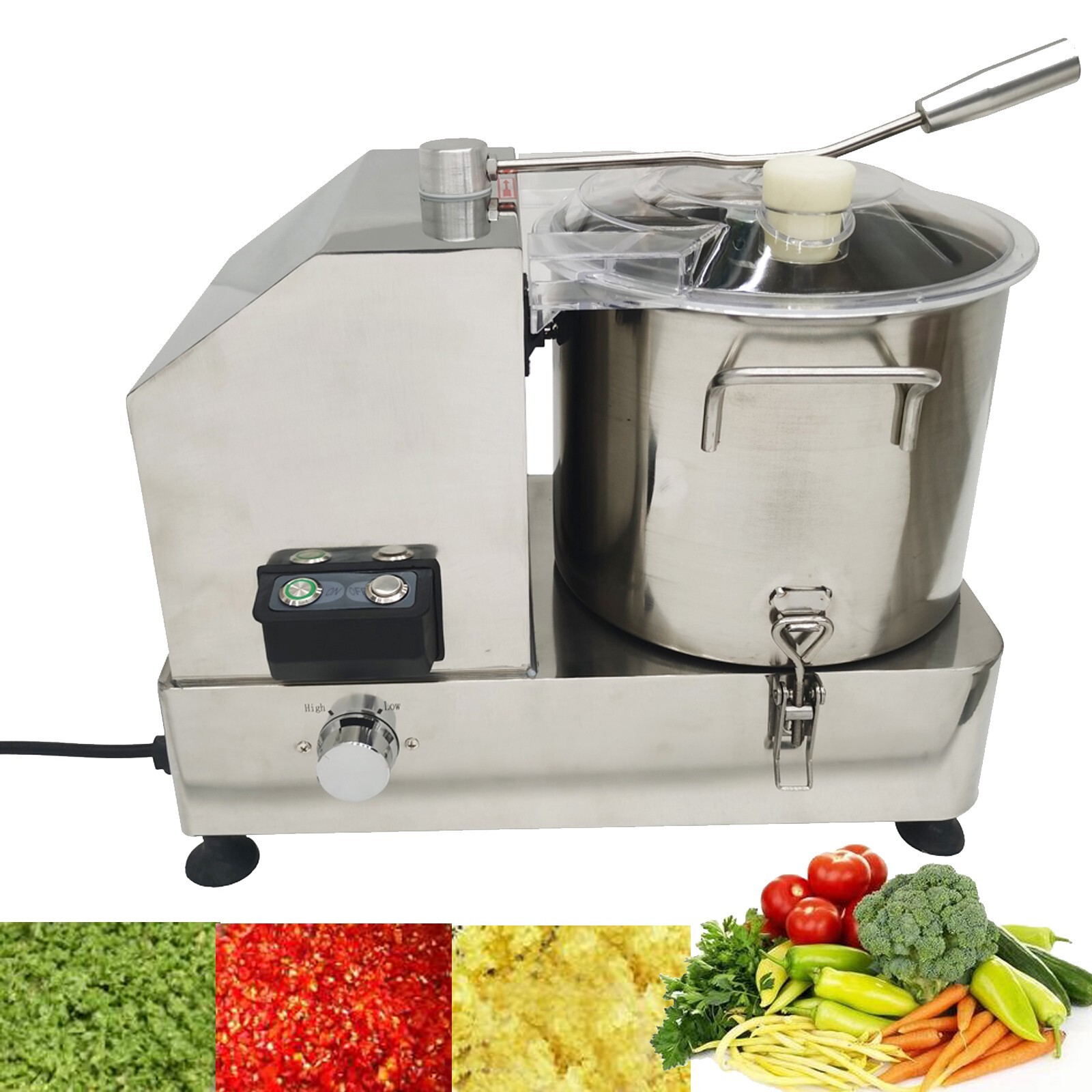 110V 9L Meat and Vegetable Blender Electric Food Shredder Food Processer Chopper