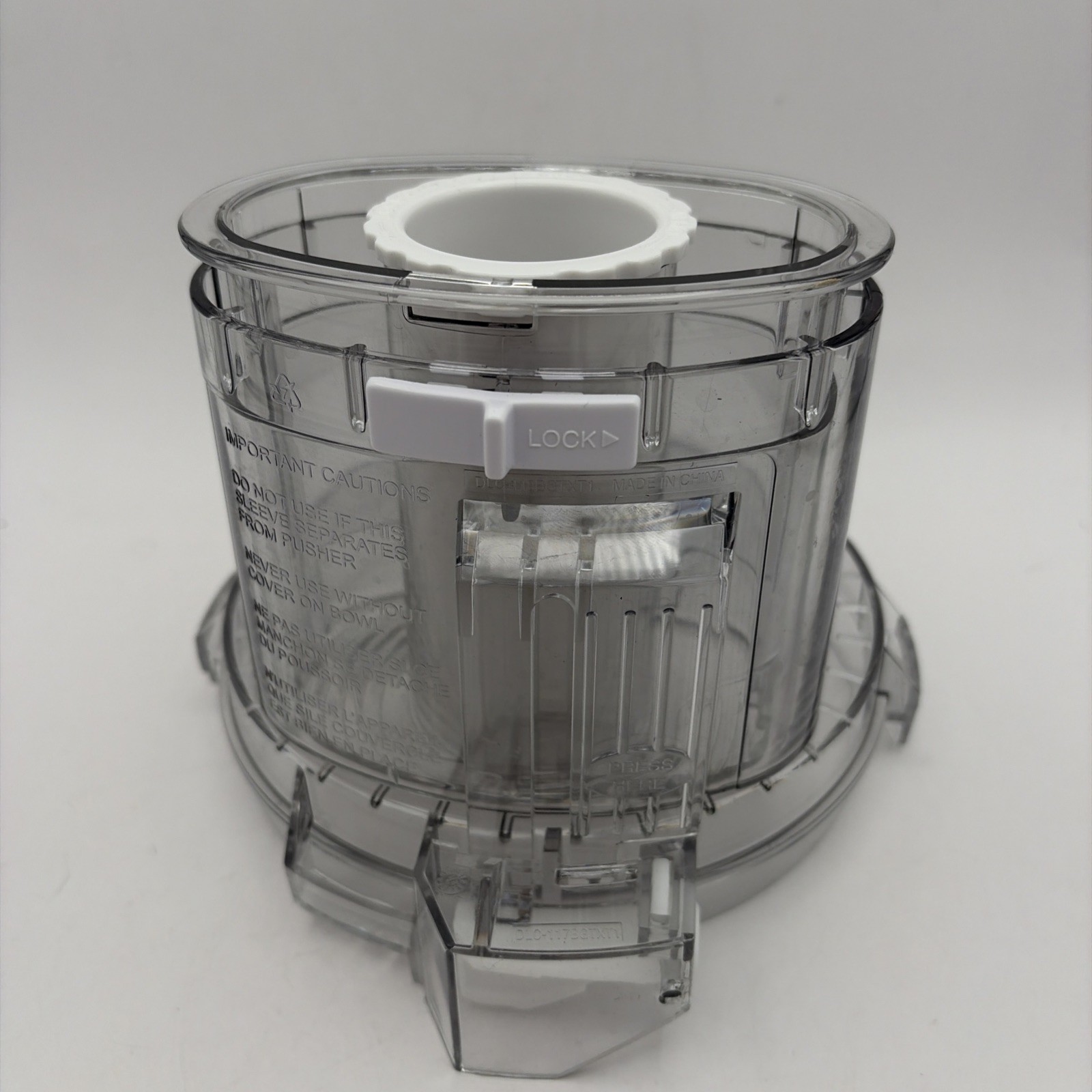 Cuisinart Pro Classic DLC-10S 7 Cup Food Processor Replacement Lid Chute Pusher