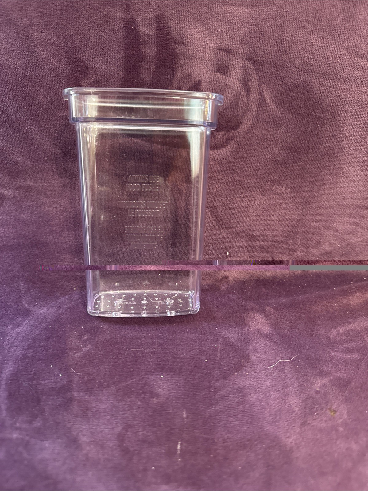 Hamilton Beach Food Processor 70590 Replacement Bowl Lid Pusher Chop Shread