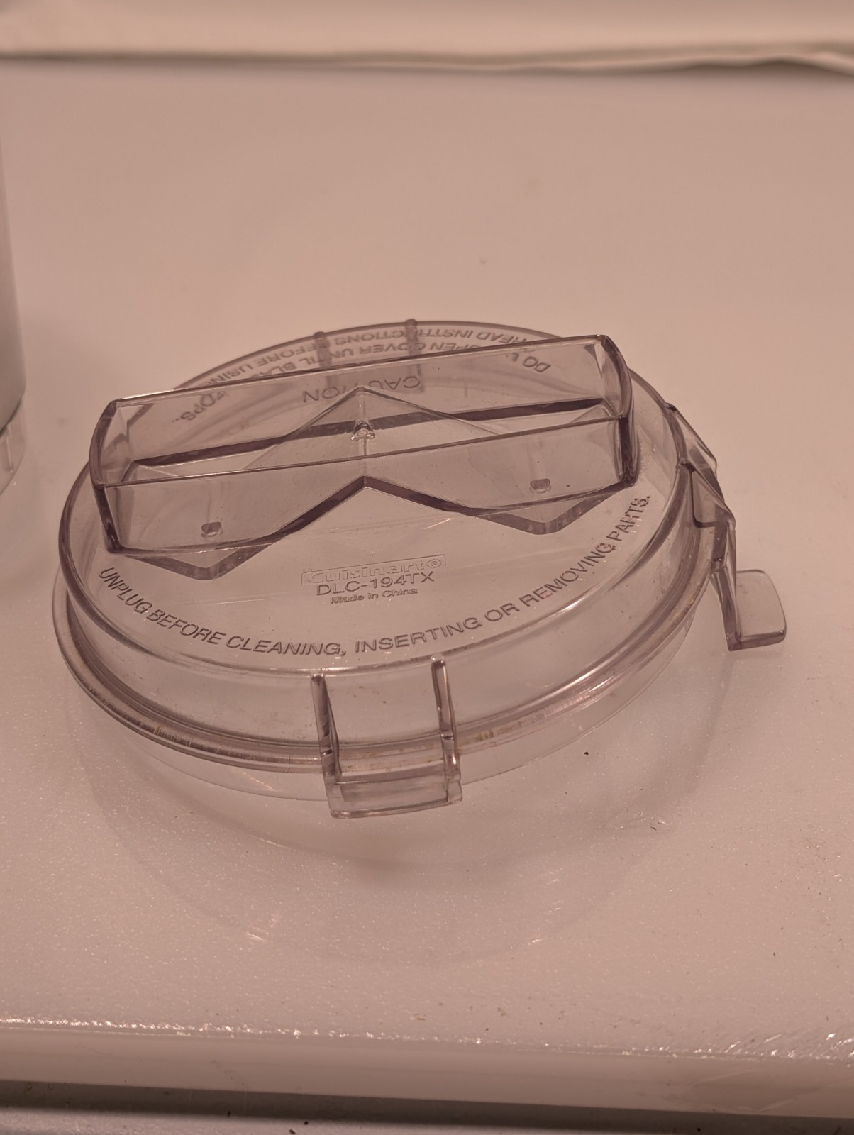 OEM Cuisinart DLC-1TX Mini-Prep Processor Work Bowl DLC-191TX & Lid DLC-194TX