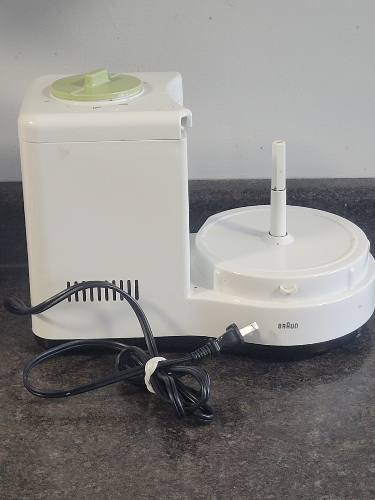 Braun Food Processor 4259 – Motor Base Only – WORKS GREAT – Made in Germany